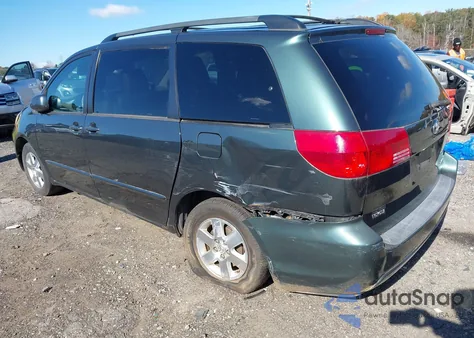 2004 Toyota Sienna Xle из США, поврежденный, VIN 5TDZA22CX4S115411